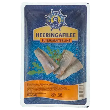 Kapten Grant Heeringafilee Suitsumaits 240 G