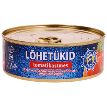 Kapten Grant lõhetükid tomatikastmes 230g