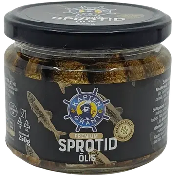 Kapten Grant sprotid õlis 250g