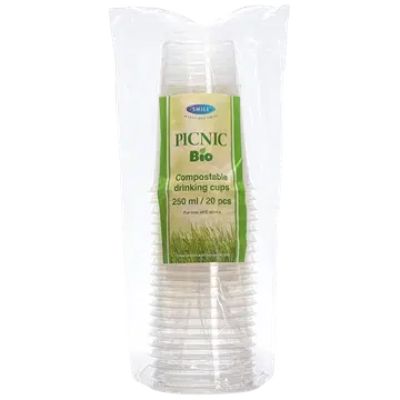Smile Bio plast-joogitops 250ml 20tk