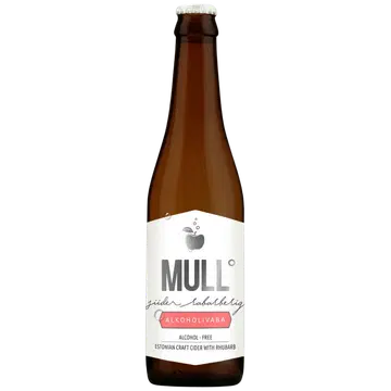 Mull° alkoholivaba siider rabarberiga