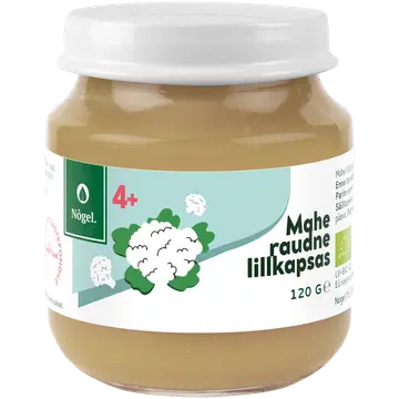 Nogel Mahe rauaga rikastatud lillkapsas 4k, 120 g