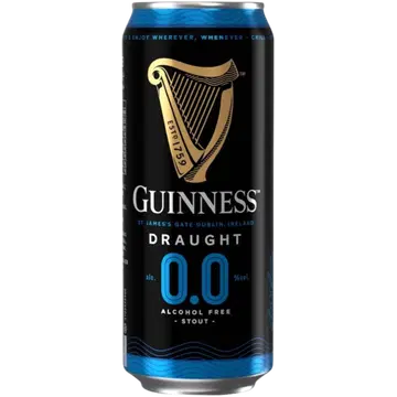 Guinness Draught alkoholivaba õlu 440 ml