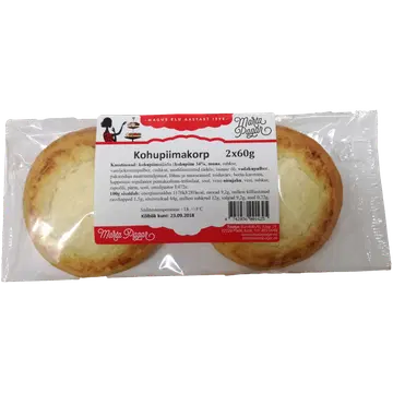 Marta Pagar Kohupiimakorp 2x60 G