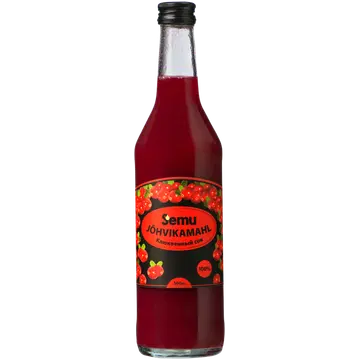 SEMU 100% jõhvikamahl 500 ml
