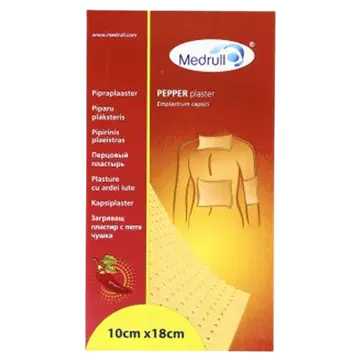 Medrull pipraplaaster 9 g 10 X 18 Cm