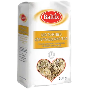 Baltix speltahelbed kõrvitsaseemnetega 500g