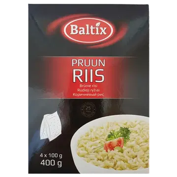 Baltix pruun riis 4 x 100 g