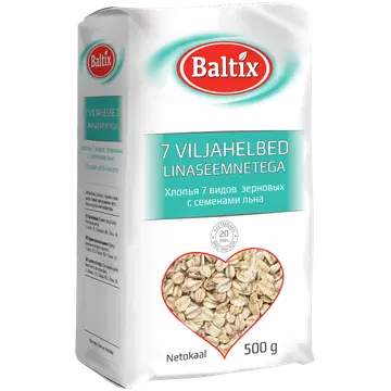 Baltix 7-viljahelbed linaseemnetega 500 g
