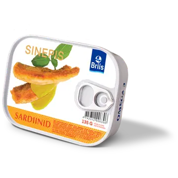 Briis Balti Sardiinid Sinepis 135G