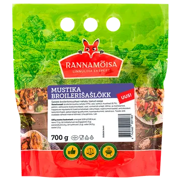 Rannamõisa Mustika broilerišašlõkk 700g