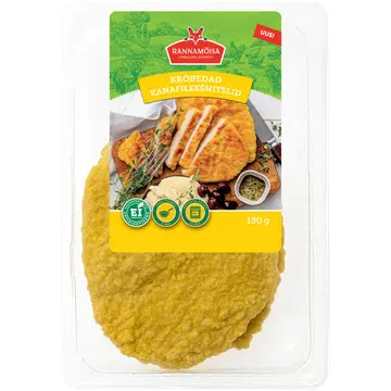 Rannamoisa Krõbedad Kanafileešnitslid 180 G