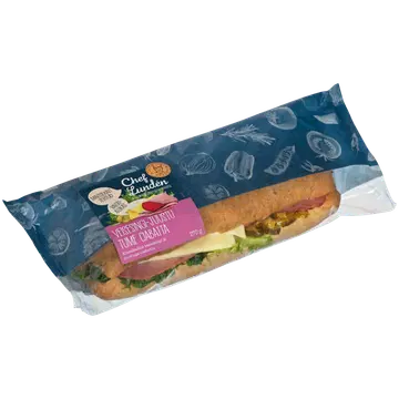 Chef Lunden Veisesingi-Juustu Tume Ciabatta 270 G