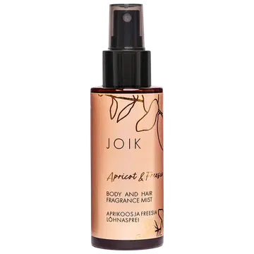 Kehasprei aprikoos ja freesia Joik 100ml