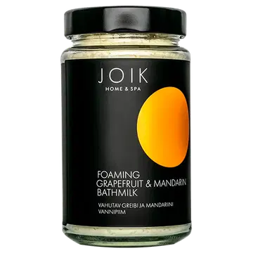 Vahutav greibi ja mandariini vannipiim Joik 360g