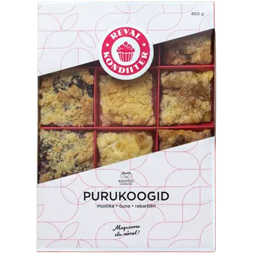 Reval Kondiiter Purukookide Valik 450 g 12tk