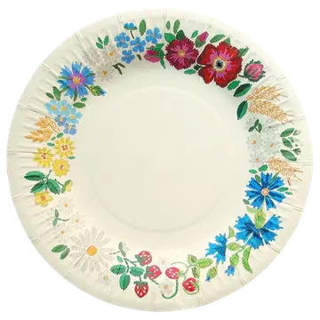Hic papptaldrik Muhu 18cm 12tk valge