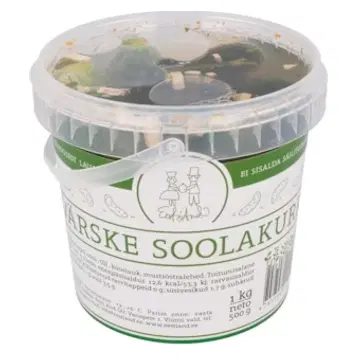 Värske soolakurk Hommiku Talu 500g