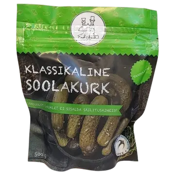 Klassikaline soolakurk 500g