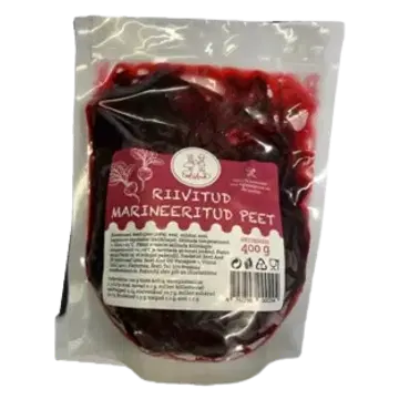 Riivitud marineeritud peet 400g