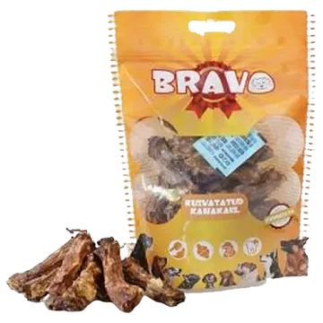 BRAVO Kuivatatud kanakael 100g