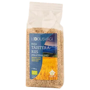 Loodusvägi täistera riis, mahe, 500 g