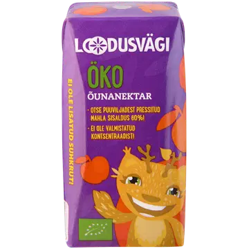 Loodusvägi mahe õunanektar 200ml