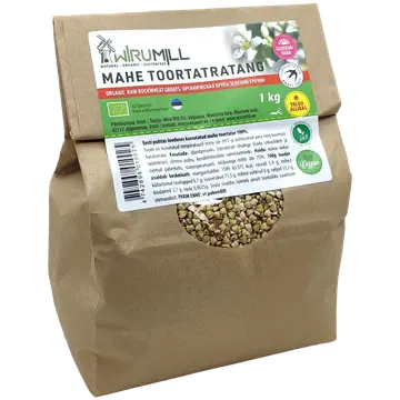 Wiru Mill mahe toortatratang 1 kg, gluteenivaba