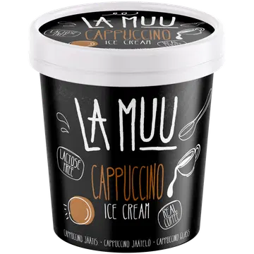LaMuu Cappucino jäätis 250 g / 500 ml