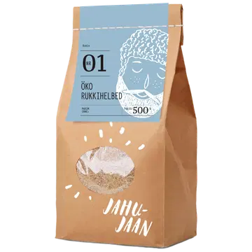 Jahu-jaan öko rukkihelbed 500g