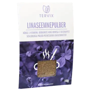 Tervix linaseemnepulber 140 g