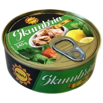 Minu skumbria õlis 240 g
