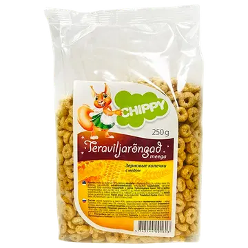 Chippy teraviljarõngad meega 250 g
