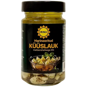 Minu marineeritud küüslauk maitserohelisega 210gr