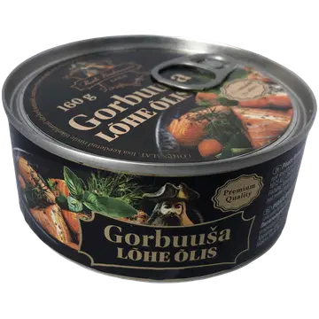 Pirate Barbarossa `s gold gorbusha õlis 160g