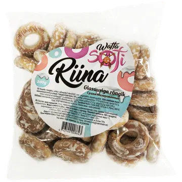 Waffa Sofi rõngik Riina glasuuriga 200 g