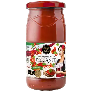 Opera d `oro mahe vürtsikas tomatikaste piccante 460gr