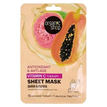 Kangasmask Organic Shop Vitamin C Therapy 1tk