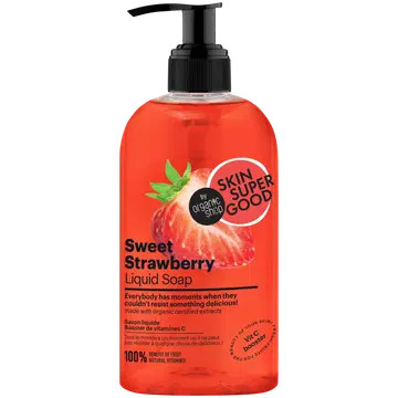Vedelseep Organic Shop Sweet Strawberry 500ml