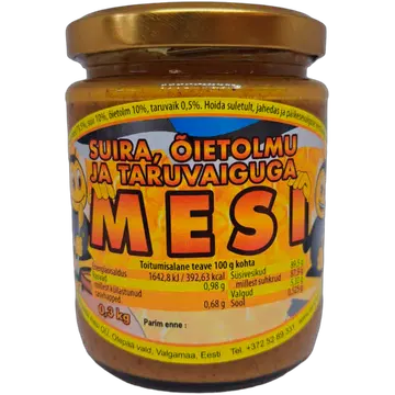 Sangaste Mesi taruvaigu, õietolmu ja suiraga 300 g