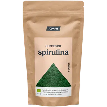 ICONFIT Mahe Spirulina Pulber