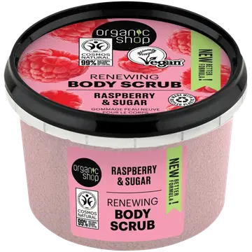 Kehakoorija Organic Shop Raspberry 250ml