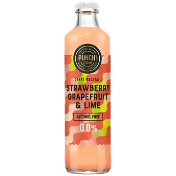 Punch club! maasika-greibi 250ml