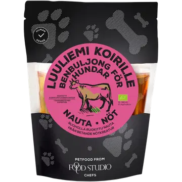 Food Studio täiendsööt koertele mahe veisekondipuljong 350G