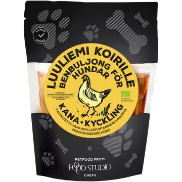 Food Studio täiendsööt koertele mahe kanapuljong 350G
