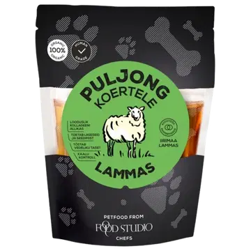 Food Studio täiendsööt koertele mahe lambakondipuljong 350G