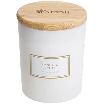 Sojavahast lõhnaküünal Amii Mango&Lychee 140g