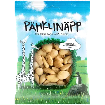 Pähklinäpp röstitud valge mandel 200 g