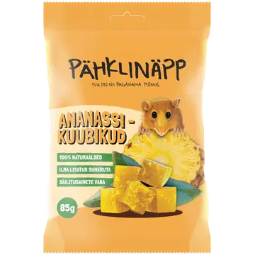 Pähklinäpp ananassikuubikud 85 g