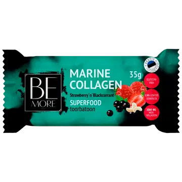 Be More MARINE COLLAGEN Strawberry n Blackcurrant toorbatoon 35g
